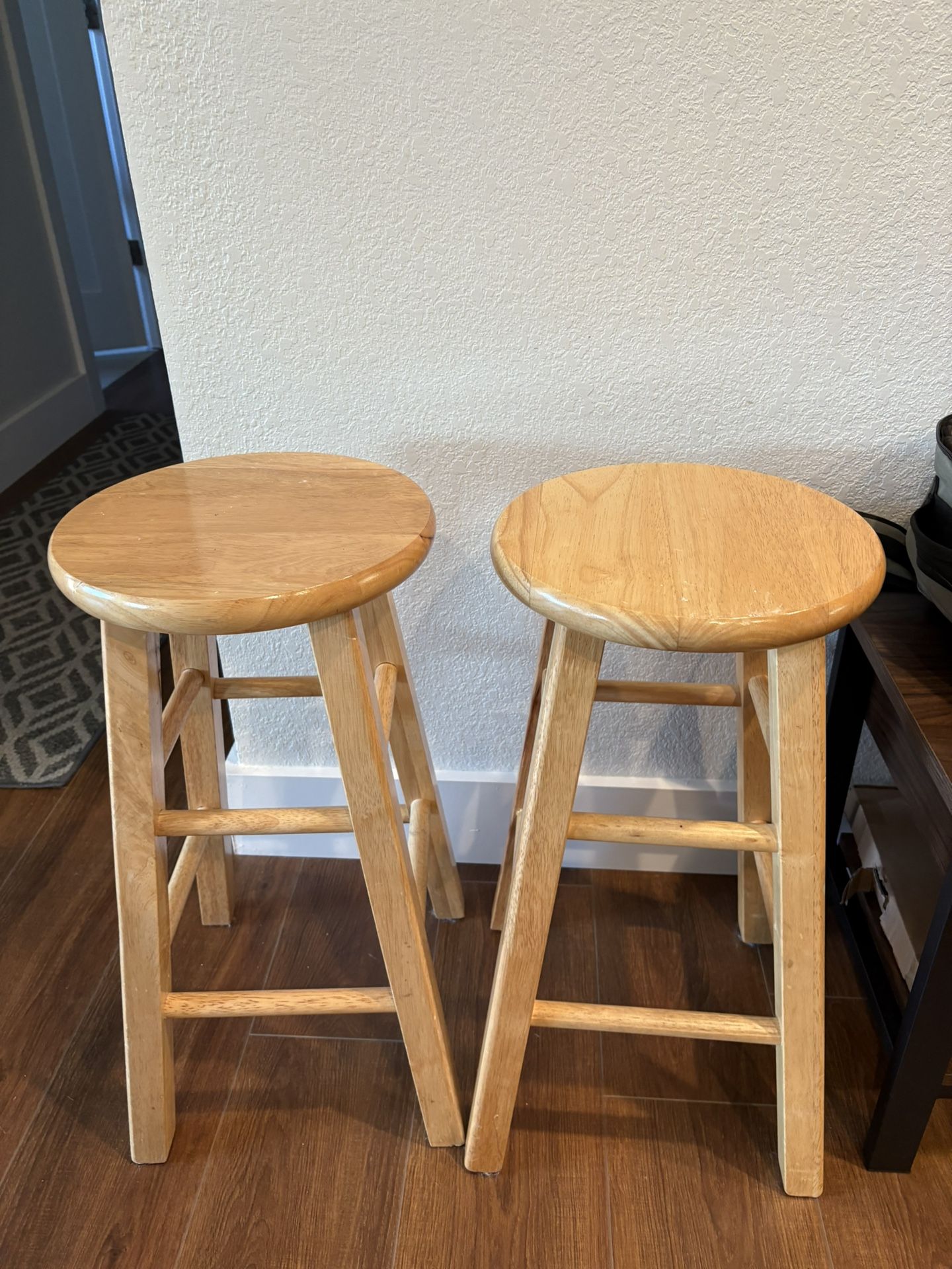 Counter Height Bar Stools (2) - 24”