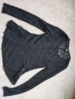 Long Sleeve Lace Top