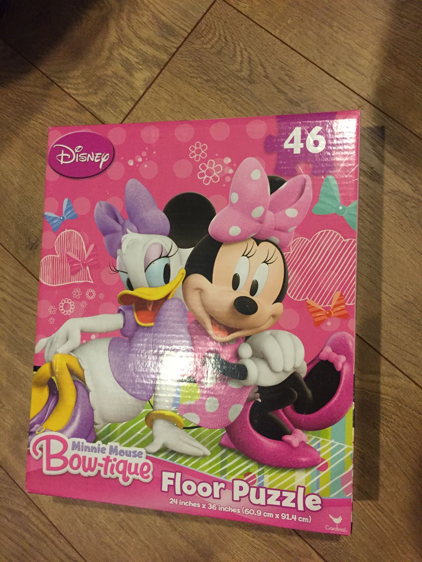 Disney Minnie Mouse Bow-tique floor puzzle