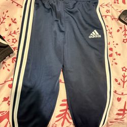 Adidas Kids Track Pants Navy Blue Size 24M