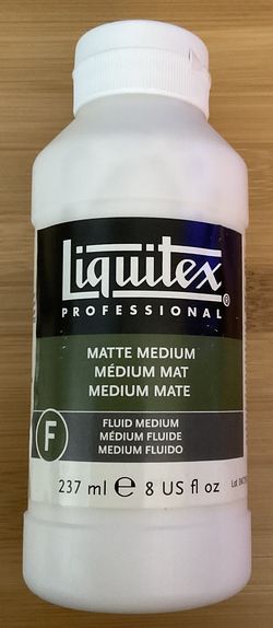 Liquitex Matte Medium - 8oz. Bottle