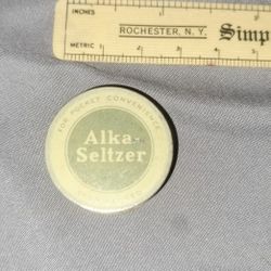 Vintage Antique Alka Seltzer Singles Carrier