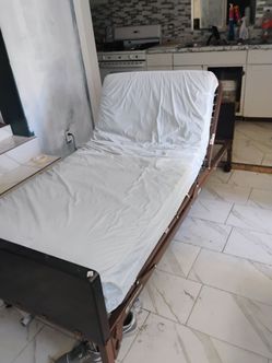 Electric hospital  twin bed