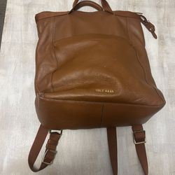 Cole Haan Convertible Purse Back Pack 