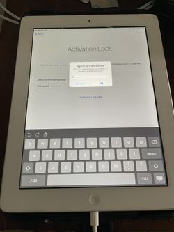 Apple iPad 4 Has “activation Lock”
