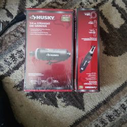 Brand new in the Box quarter inch straight diagrander and quarter inch Ratchet wrench