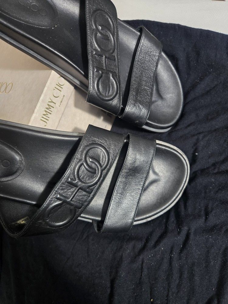 Leather sandal
Jimmy Choo