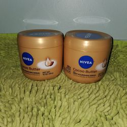 2 Nivea Body Cream 16oz Cocoa Butter 