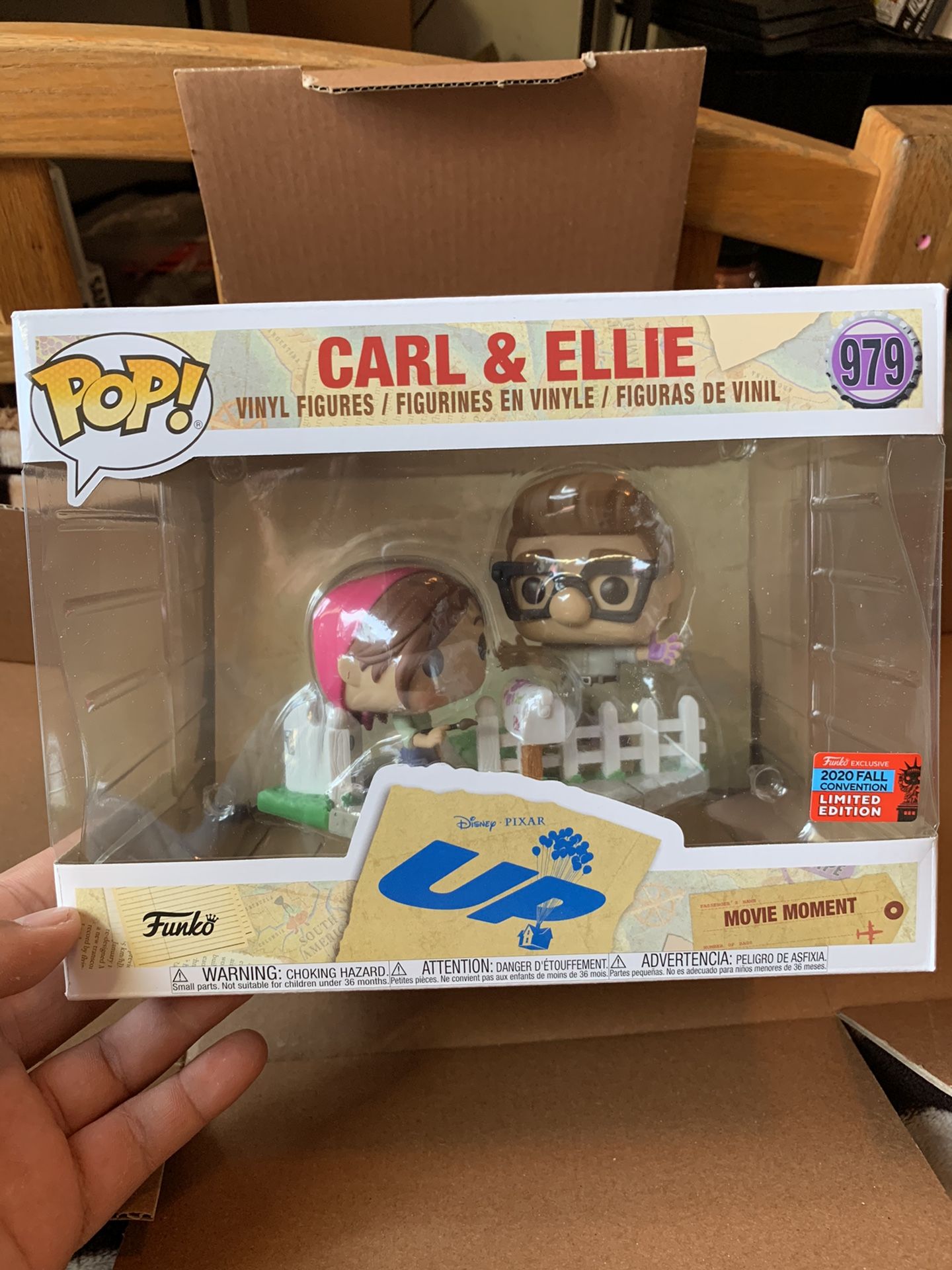 FunkoPop! Disney Pixar’s UP Carl And Ellie 2020 NYCC