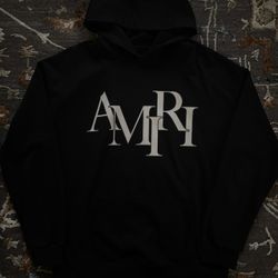 Amiri Black Hoodie