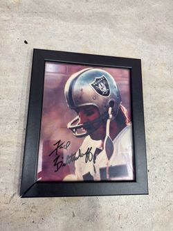 Oakland Raiders signed picture