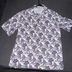 Dior Psychedelic Button Up