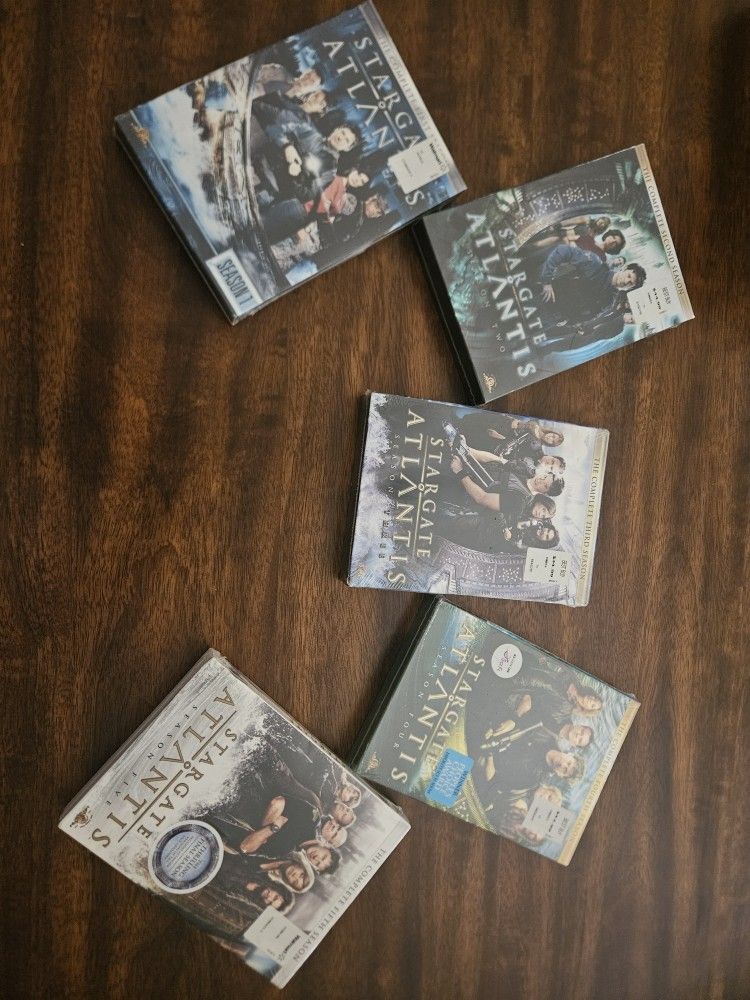 Stargate Atlantis DVD Complete Series Seasons 1-5