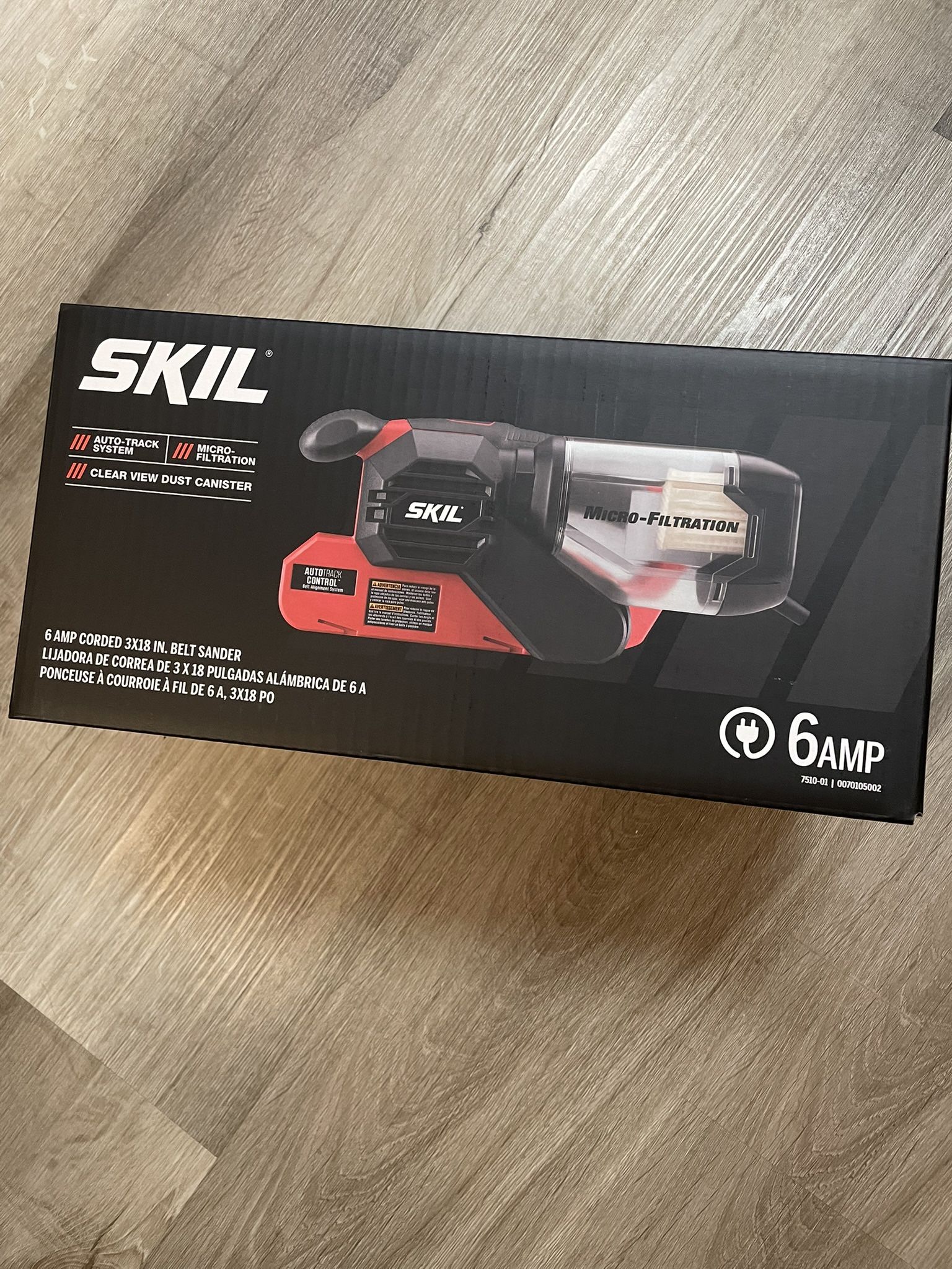 Skil Corded Belt Sander 7510-01 (READ DESCRIPTION)