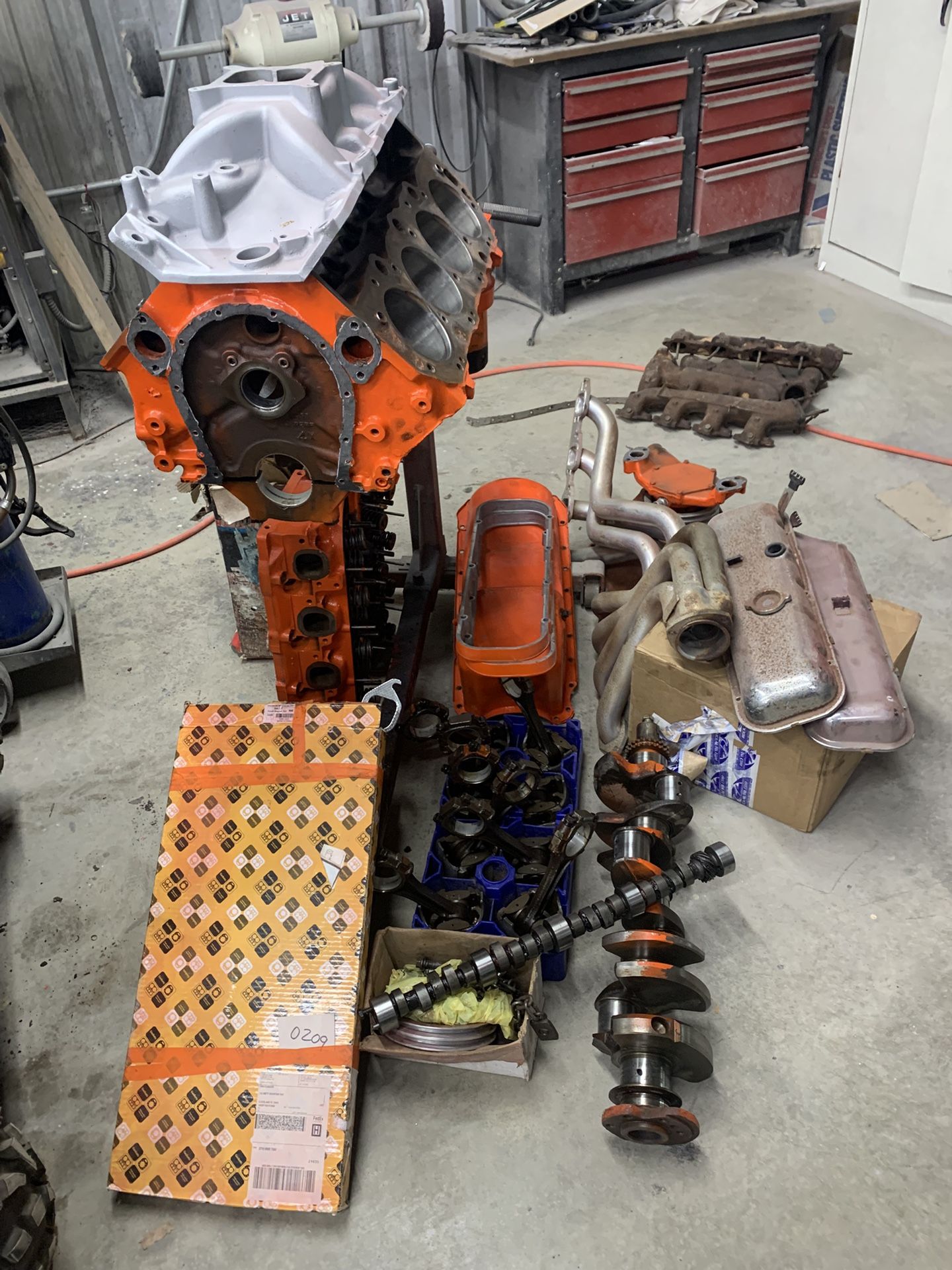 1967/396/325hp BBC Highly Modified Heads Roller Rockers,Push Rods,Valves Etc.Big Cam Oil Pump,Pistons,Double Timing Chain Never Started $1,500 OBO!