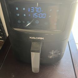 Kalorik 8 qt digital air fryer new open box