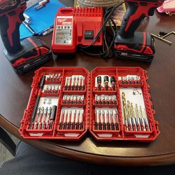 Milwaukee Drill And Impact Driver Set 