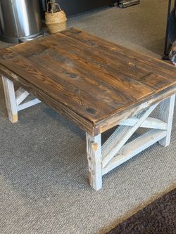 Farmhouse coffee table