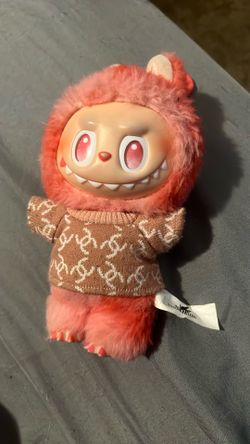 Pink Labubu doll