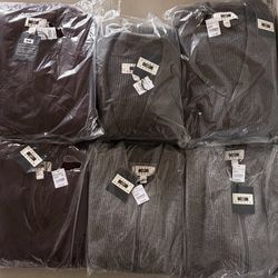 Lot 6 Men’s Joseph Abboud Cardigans NEW Mixed Sizes