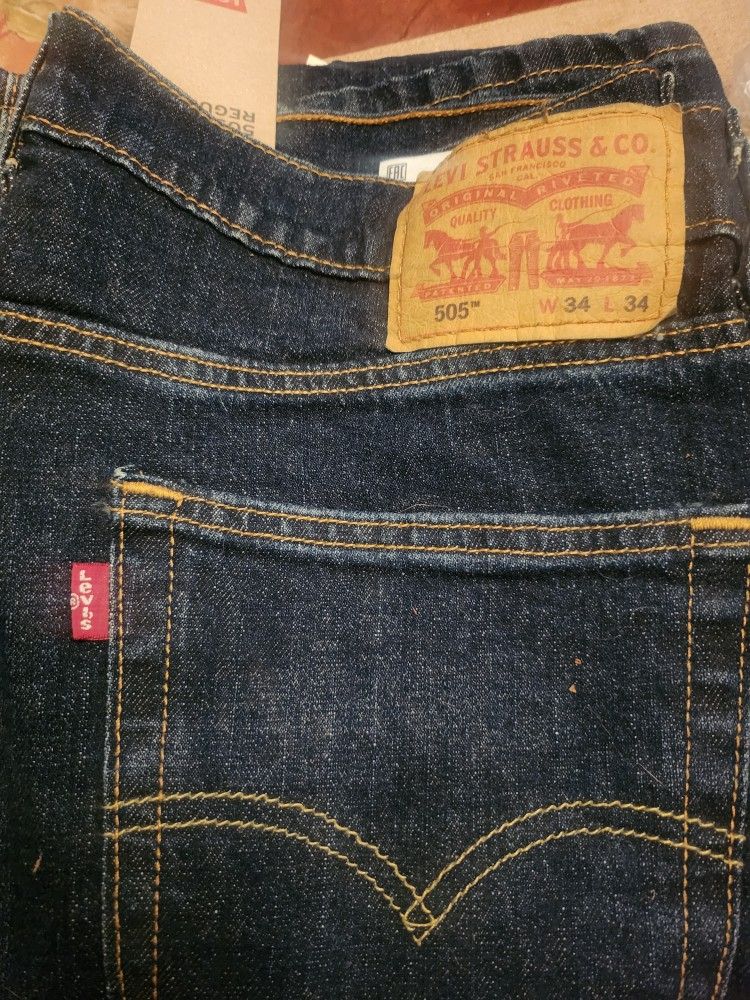 Mens 34x34 Levi Jeans
