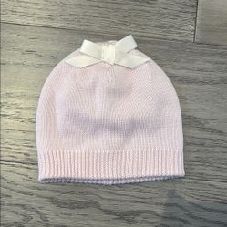 UGG Pink and White Cozy Knit Hat 