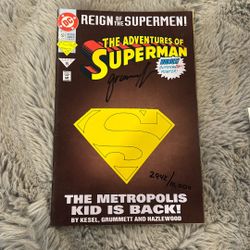Adventures Of Superman! Signed!! 