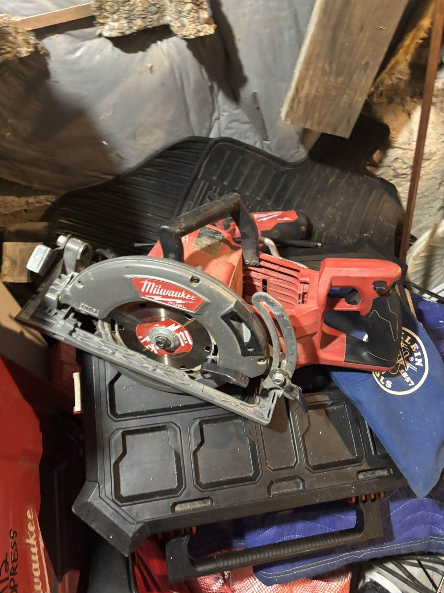 Milwaukee Circular Saw And Brad Nailer