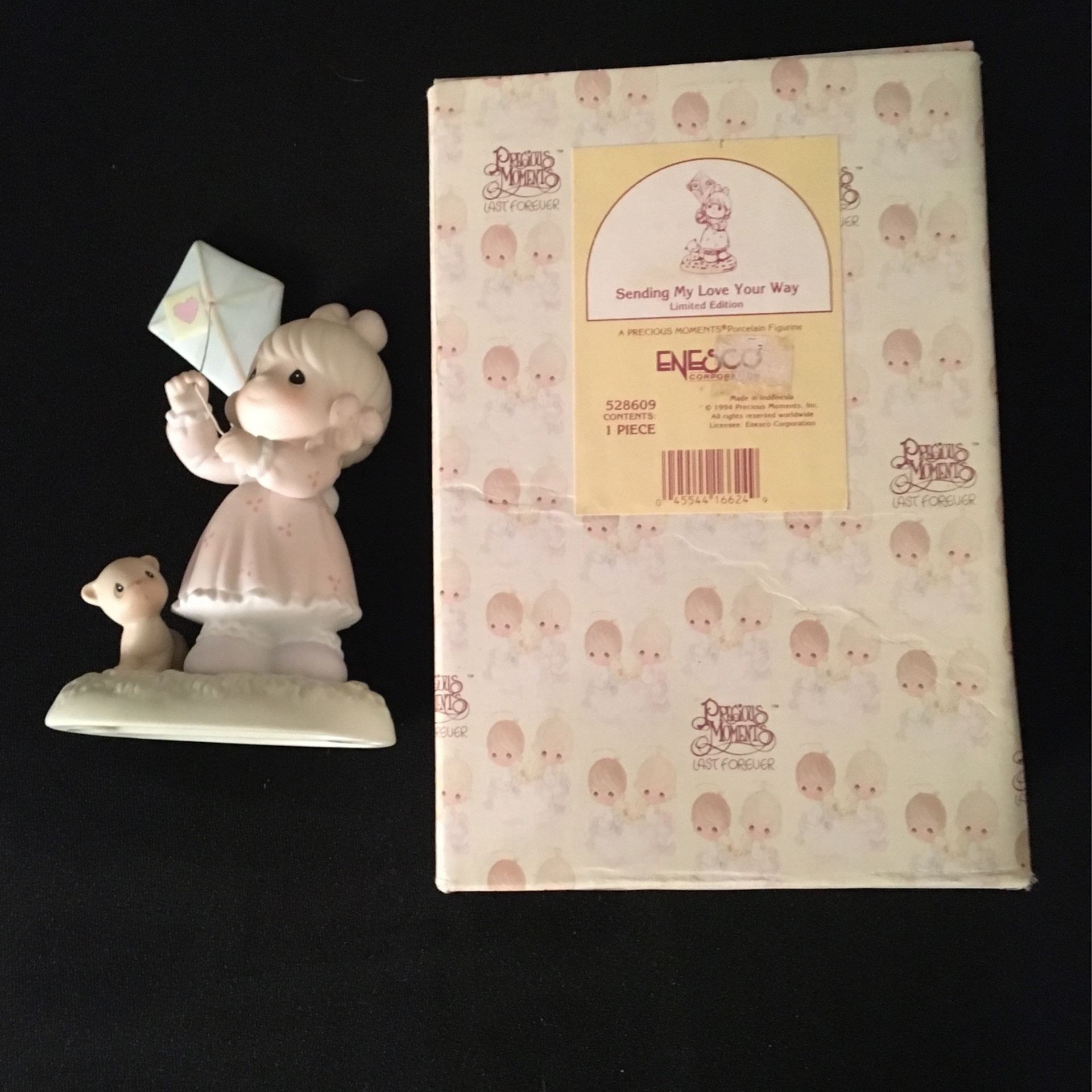 Precious Moments Figurine “Sending My Love Your Way”
