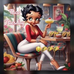 Happy Tasty Taco Tuesday / Custom Retro Visit California MAC+ SunriseSunset* Home & Garden WallArt
