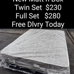 NEW Twin & Full Mattress Sets Delivery FREE Today