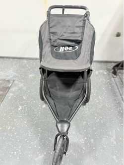 Bob stroller and free booster car seat.