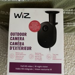 WiZ Outdoor Wired Security Camera
