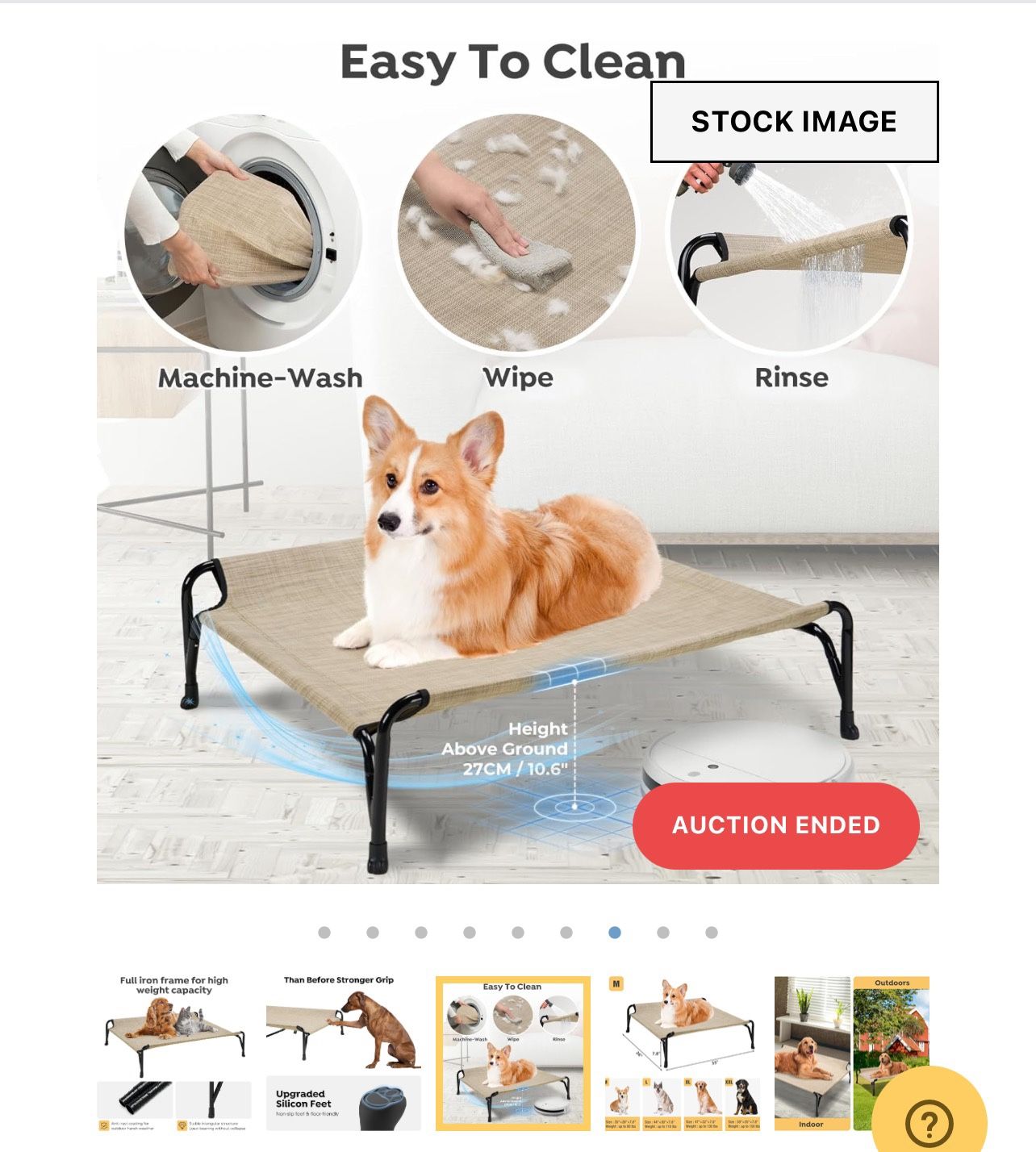 Indoor/outdoor Dog Bed