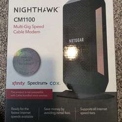 NETGEAR NIGHTHAWK CM1100 CABLE MODEM