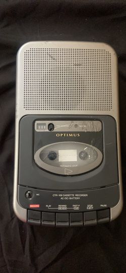 Optimus CTR-109 Cassette Recorder