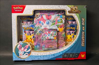 [SEALED] Pokemon 30th Celebration Sylveon Ex Box
