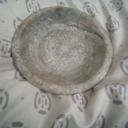 Ancient Hand Carved Stone Bowl/Plate