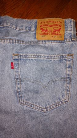 Mens Levis Jeans 502 34x30