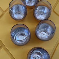 Rose Gold Wine Glass/Candle Holder