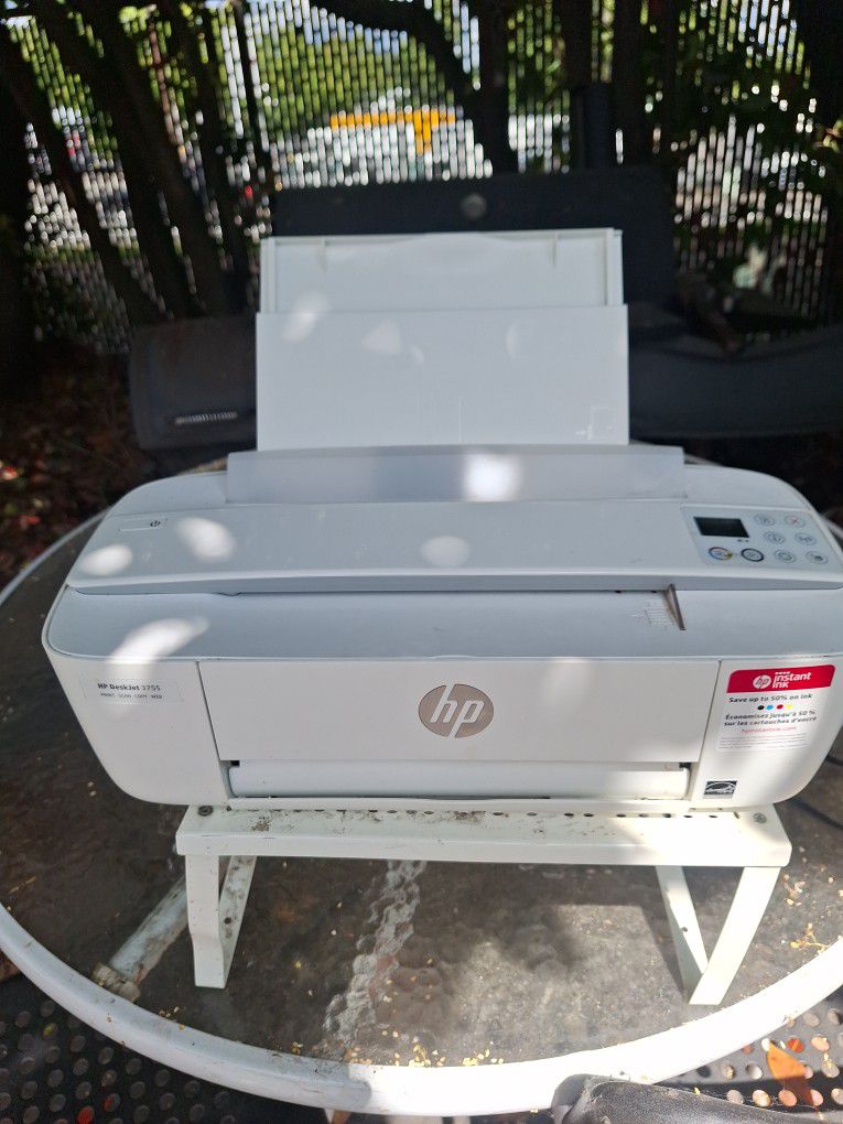 scanner and printer Hp hpdeskjet 3755 copper and web