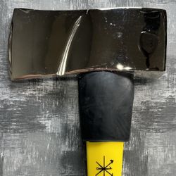Fire Hooks Unlimited 8lbs 36" Chrome Forcible Entry Axe with Marrying Slot NEW
