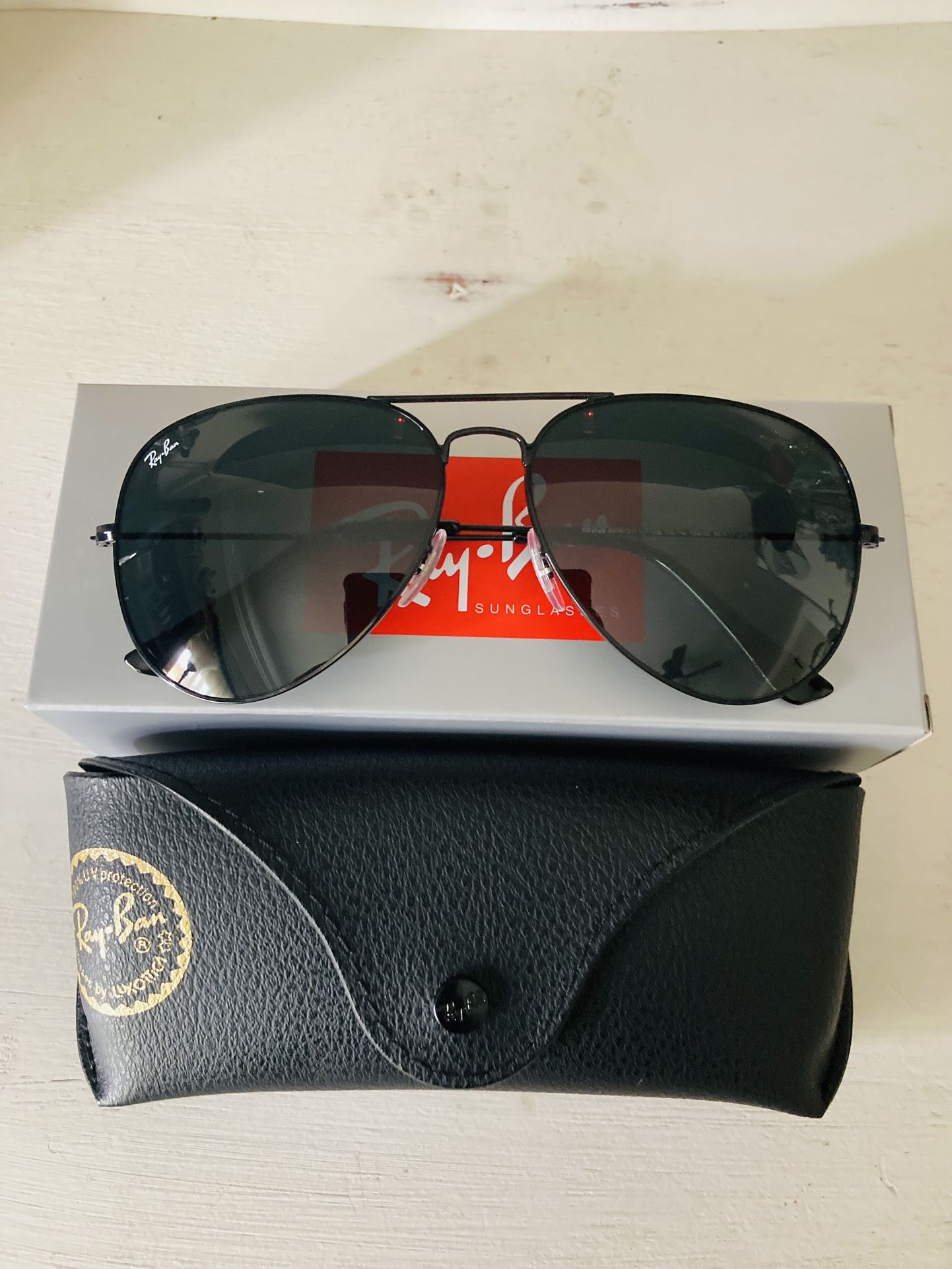 New Ray Ban Aviator With Original Rayban Packaging