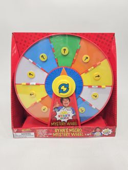Ryan's World Ryans Micro Mystery Wheel Spinning Surprise Wheel NEW