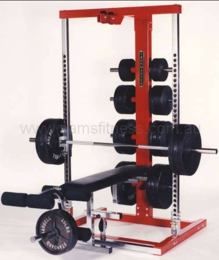 Ironmaster IM1000 Self-Spotting Weight Lifting Machine - $2000+ Retail