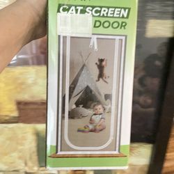 Cat Screen Door