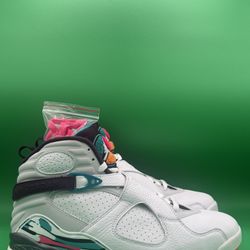 Air Jordan 8 “South Beach” Size 10.5 OG Box