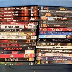 Lot Of 32 DVDs
