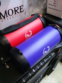 Boombox Bluetooth speaker $34