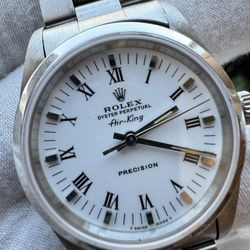 Vintage 1995 Rolex 14000 Oyster Perpetual Air-King No Date 34mm